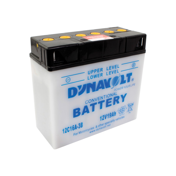 dynavolt Dynavolt 12c16a3b conventional dry charge battery